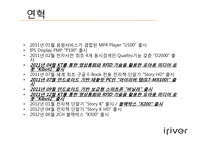 아이리버의 마케팅 분석-12