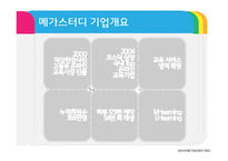 메가스터디 MEGASTUDY 마케팅사례분석과 메가스터디 경영분석과 시스템분석및 메가스터디 경영성과및 향후성장전략 PPT-8
