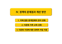 다문화 가정 정부정책과 개선방안-20