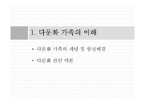 다문화가정의 이해와 가족복지실천-2
