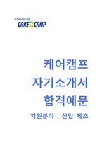 [케어캠프자기소개서] 케어캠프자소서와 면접기출문제_케어캠프공채자기소개서_케어캠프채용자소서_케어캠프신입자기소개서_케어캠프자소서항목-1