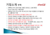 코카콜라 기업분석과 코카콜라 마케팅전략분석및 사회적역할 PPT-3