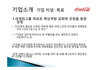 코카콜라 기업분석과 코카콜라 마케팅전략분석및 사회적역할 PPT-6