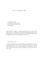 우리나라 보육정책의 종류-1