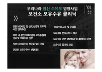 우리나라 임신부 수유부 영양사업(모자보건, WIC프로그램, 모자건강교실, 보건소모유수유클리닉, 마더리스크, 영양PLUS) PPT 파워포인트-7