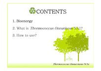 Bioenergy & Thermococcus Onnurineus NA1-2
