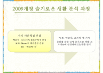 2009 개정 통합 교육과정 `슬기로운 생활` 분석-3
