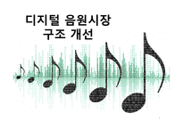 디지털 음원시장 구조 개선-1