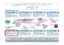 1996년 애틀란타 올림픽의 효과 분석-20