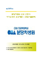 [분당차병원자기소개서] 분당차병원(신규간호사)자소서+[면접족보]_분당차병원합격자기소개서_분당차병원자소서항목_강남차병원자기소개서_차병원간호사자소서-1