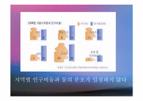 수자원(환경수리학, 수자원의중요성, 수자원감소, 수자원분포, 물의이용, 물부족대비, 대체수원개발) PPT, 파워포인트-7