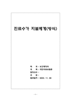 [국민의료보험론]진료수가 지불체계(방식)-1