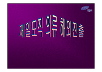 [국제경영]제일모직 중국진출 경영전략-1