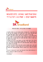 (SK브로드밴드자기소개서 + 면접족보) SK브로드밴드(2014열린채용영업)자소서 [SK브로드밴드합격자기소개서SK브로드밴드자소서항목]-1