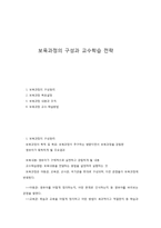 보육과정의 구성과 교수학습전략-1