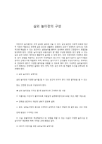 실외 놀이장의 구성-1