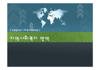 지역복지의 영역과 영향 조사-1