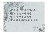 제5,6세대의 중국 영화 분석-2
