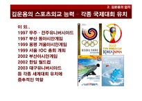 한국의 스포츠외교와 김운용-10