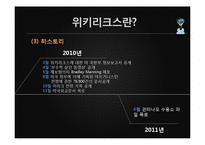 위키리크스의 시사점과 영향력-7