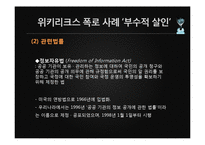 위키리크스의 시사점과 영향력-11