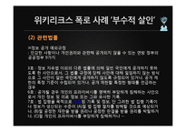 위키리크스의 시사점과 영향력-12