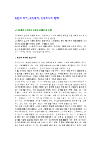 노인의 욕구, 노인문제, 노인복지의 관계-1