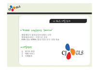 CJ GLS의 물류시스템과 물류혁신-4
