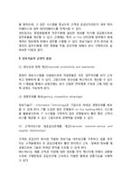 [정보시스템과 통제] 정보시스템의 요인, 정보기술의 긍정적 및 부정적 결과-4