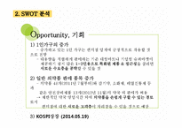 CU편의점 기업 경쟁우위분석및 CU 마케팅 SWOT,4P,STP전략분석과 CU의 문제점분석및 해결방안제안 PPT레포트-18