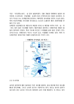 [한국의 지질과 지형] 우리나라 지질과 지체구조(한반도 지체구조의 특징), 한국의 지형발달과 관광, 우리나라 해류와 수온-12