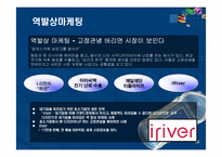 [마케팅] MP3 아이리버의 마케팅전략-10