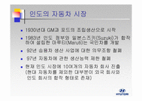 [글로벌마케팅] 현대자동차의 인도진출-6