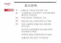 [국제마케팅] 아이리버의 글로벌 마케팅성공전략-8