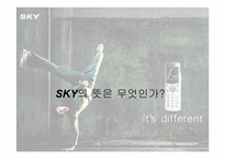 [디자인마케팅성공사례] 스카이 SKY의 마케팅전략-4