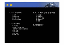 [지식경영] KT(한국통신)의 지식경영-2