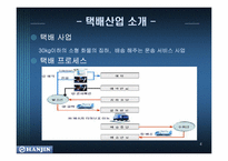 [인터넷비지니스] 한진택배의 e-Business(인터넷비즈니스)-4