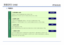 [인사제도] FnC 코오롱 인사제도-17