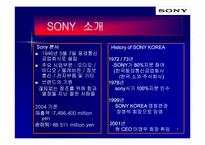 [국제경영전략] SONY KOREA 소니코리아 전략분석-3