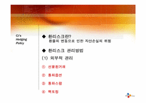 [금융위험관리] CJ의 환리스크 헷지에 관하여-2