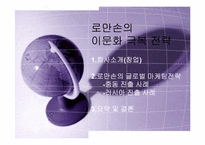 [국제마케팅] 로만손의 이문화극복전략-2