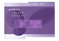 [국제마케팅] 로만손의 이문화극복전략-5
