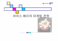 아이스베리의 마케팅전략-1