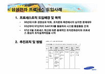 [지식경영] 삼성전자의 프로세스혁신-10