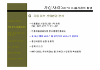 [가상인수합병] 기업선정후M&A모형구축 가상사례-KTF와 LG텔레콤의 합병-15