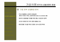 [가상인수합병] 기업선정후M&A모형구축 가상사례-KTF와 LG텔레콤의 합병-16