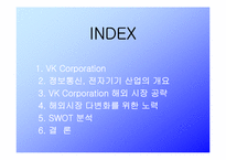 [국제경영] VK Corporation 해외시장전략-2