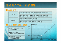[중국경제] 중국의 패스트푸드-4