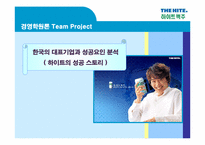 [경영학] 하이트맥주 성공요인분석-1