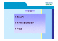 [경영학] 하이트맥주 성공요인분석-2